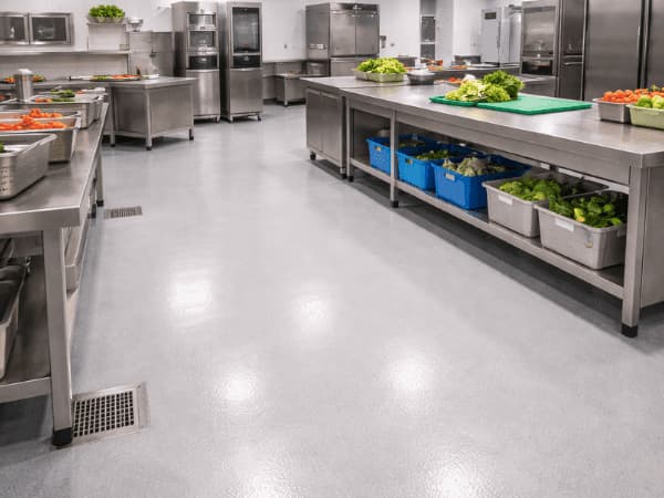 Impermeabilizzazione mense e ambienti alimentari in resina