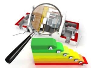 grafica che rappresenta lavori di rifacimento tetto per migliorare efficienza energetica